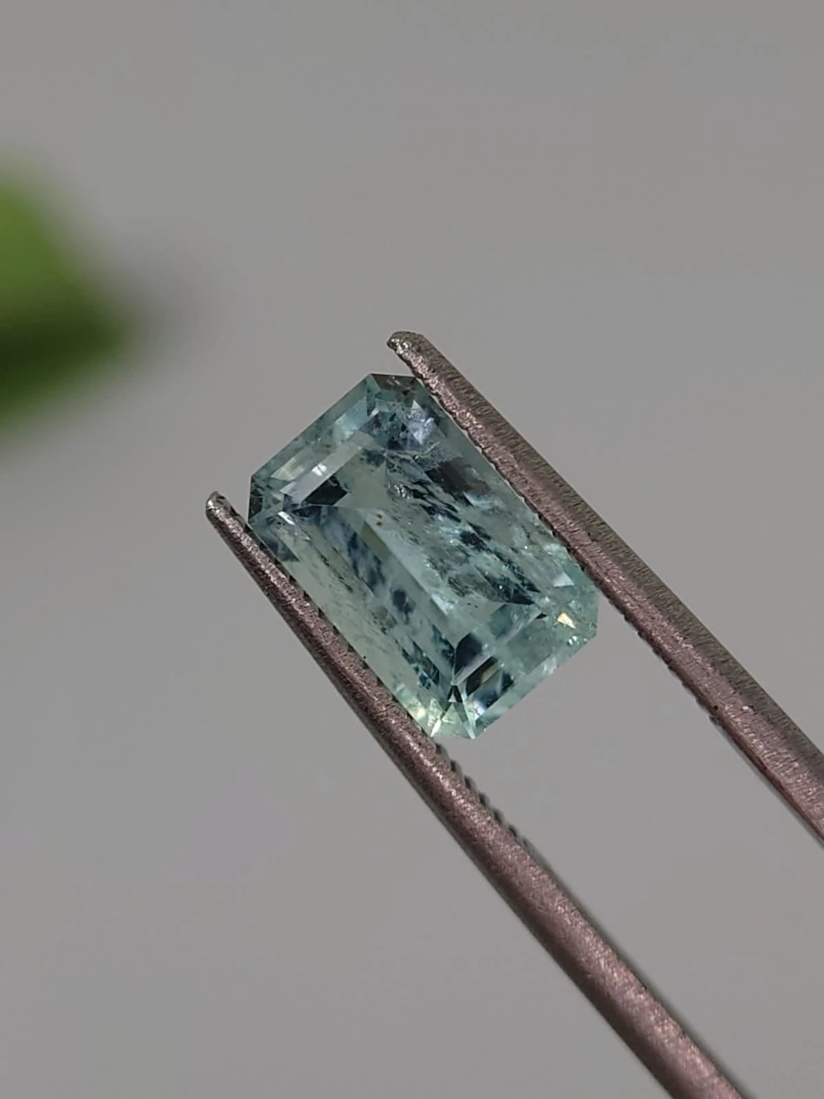 1.92ct Natural Aquamarine loose Gemstone From Nigeria — view 3